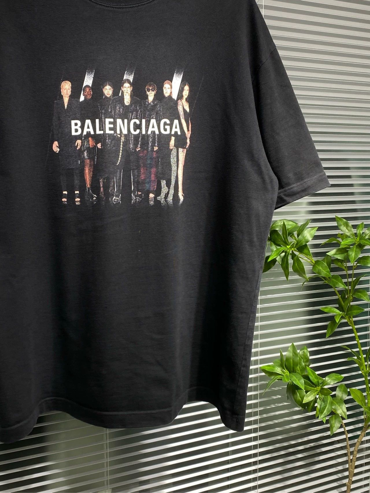 Balenciaga Balenciaga Short sleeved T-shirt Model Portrait
