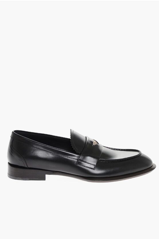 Alexander McQueen Alexander McQueen Brushed Leather PENNY Loafers Size US 8.5 / EU 41-42 - 3 Thumbnail