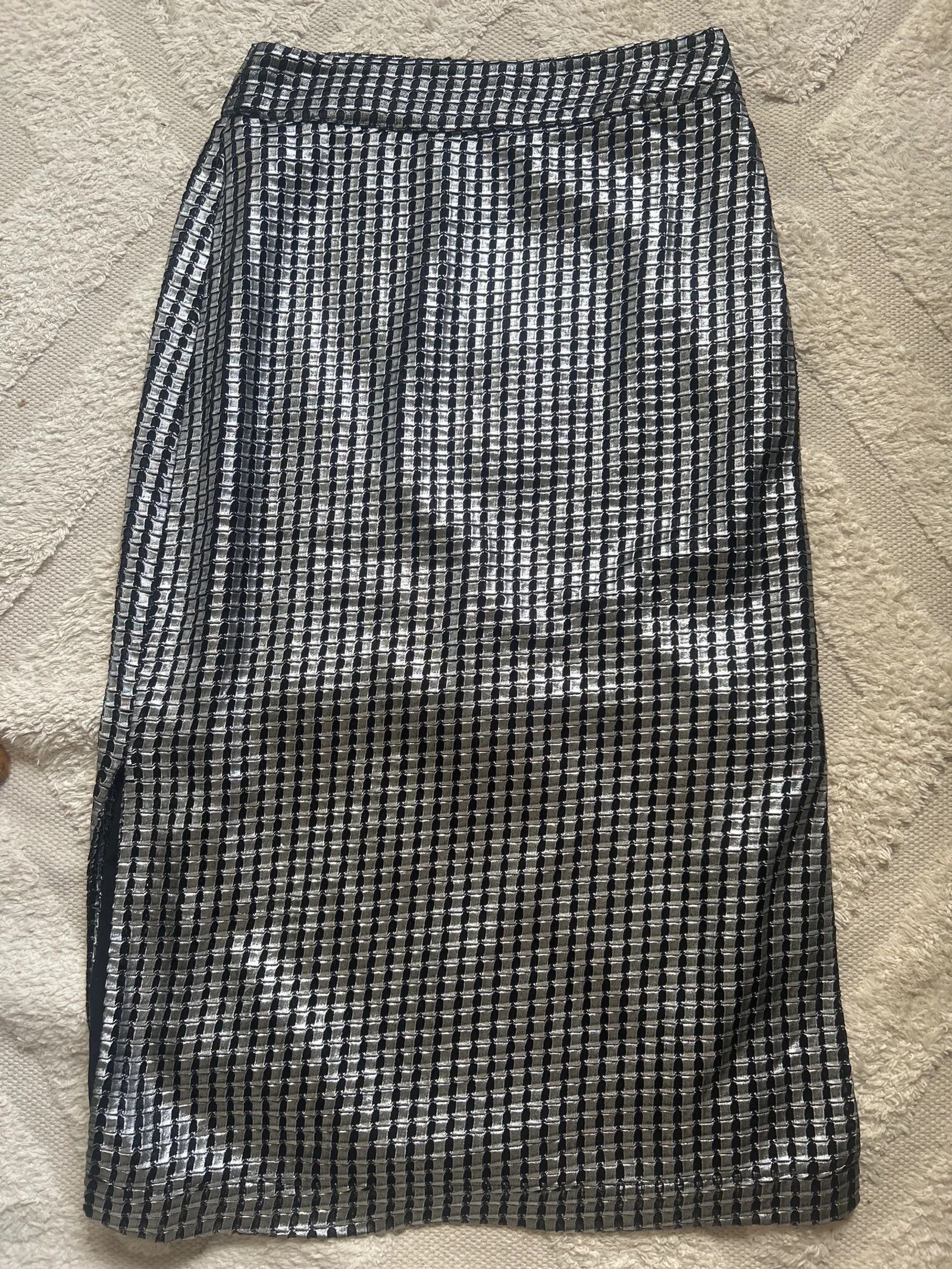 Whyred Whyred Deban silver Skirt Size 26" / US 2 / IT 38 - 4 Thumbnail