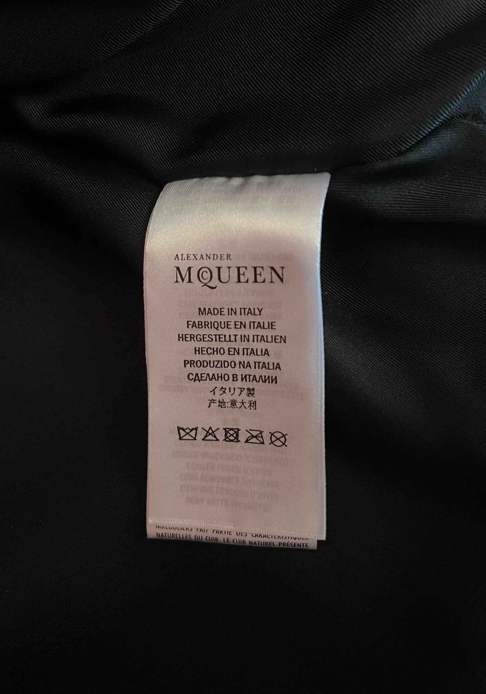 Alexander McQueen Alexander McQueen Leather Jacket Size L / US 10 / IT 46 - 3 Thumbnail