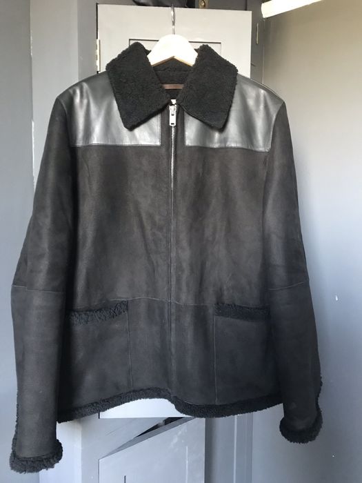 A.P.C. x Louis W. Deerskin Leather Bomber Jacket size XS S