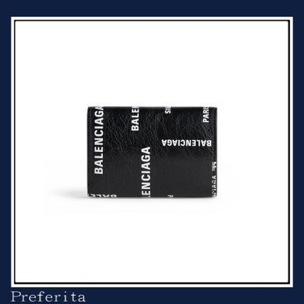 Balenciaga Balenciaga Cash Mini Wallet Bal Paris Allover Size ONE SIZE - 4 Thumbnail