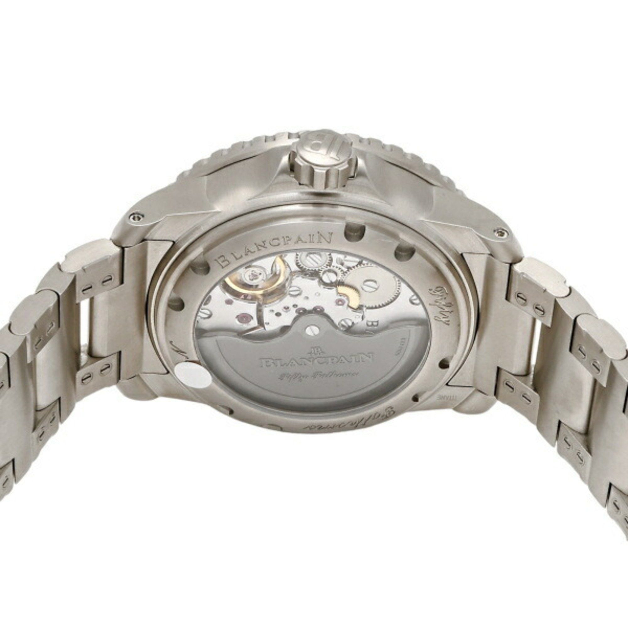 Other Blancpain Fifty Fathoms Large Date 5050-12B30-98B Black Dial Men's Watch __ Size ONE SIZE - 5 Thumbnail