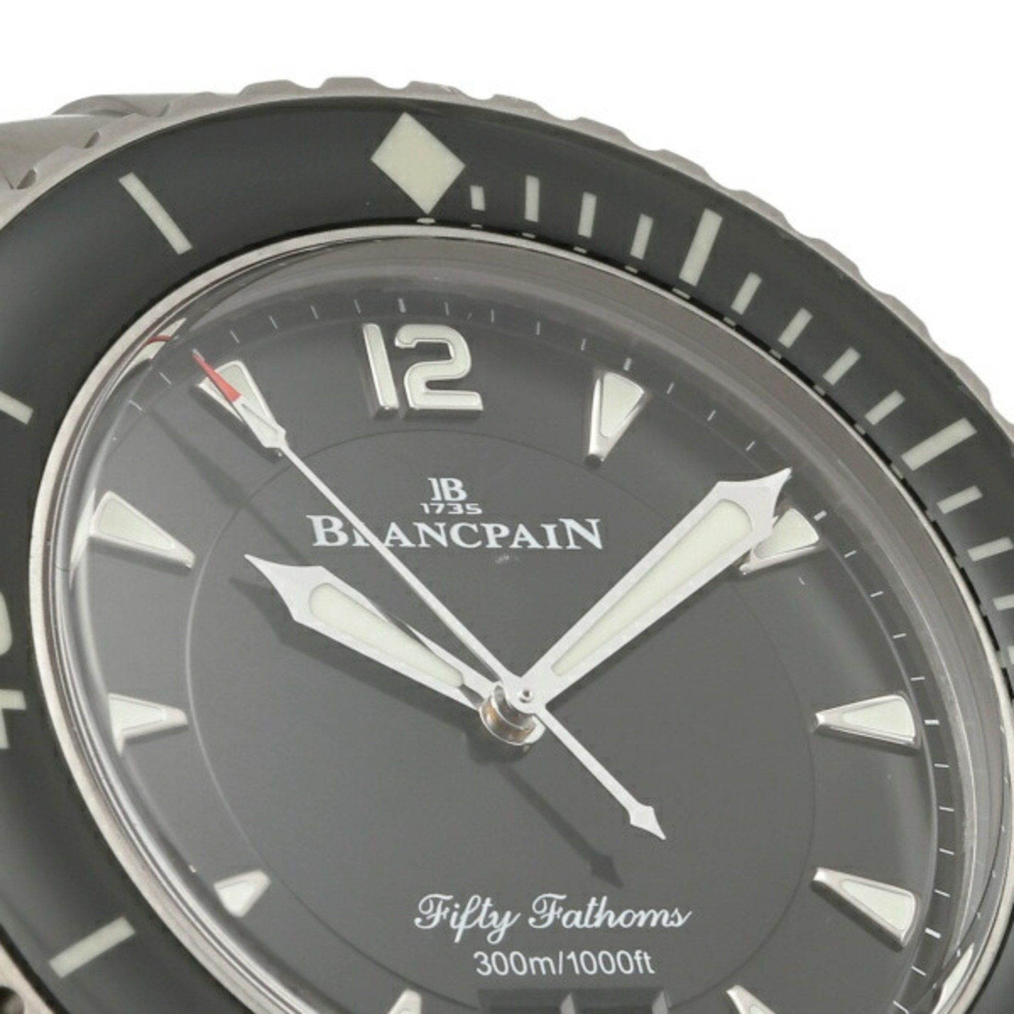 Other Blancpain Fifty Fathoms Large Date 5050-12B30-98B Black Dial Men's Watch __ Size ONE SIZE - 6 Thumbnail