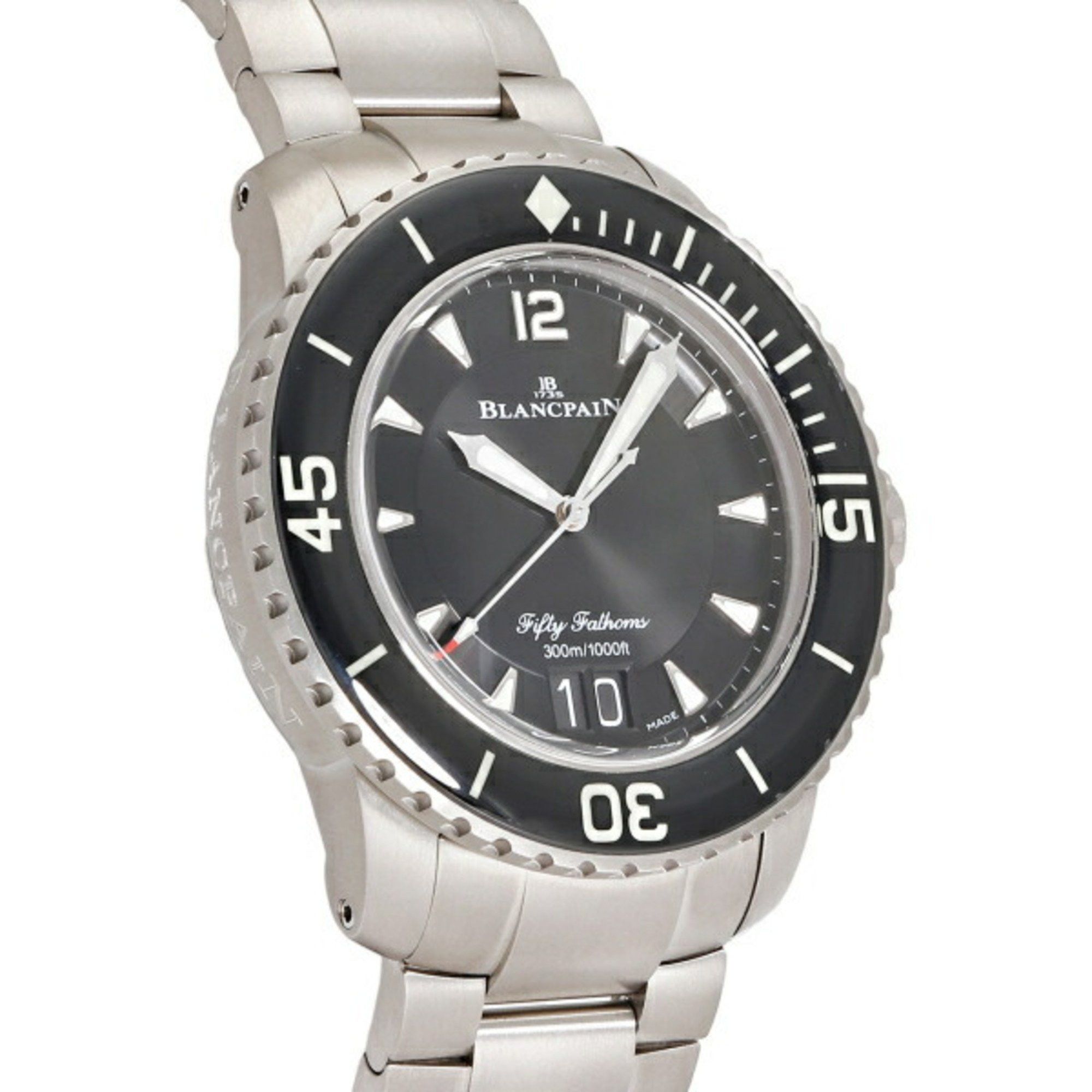 Other Blancpain Fifty Fathoms Large Date 5050-12B30-98B Black Dial Men's Watch __ Size ONE SIZE - 2 Thumbnail