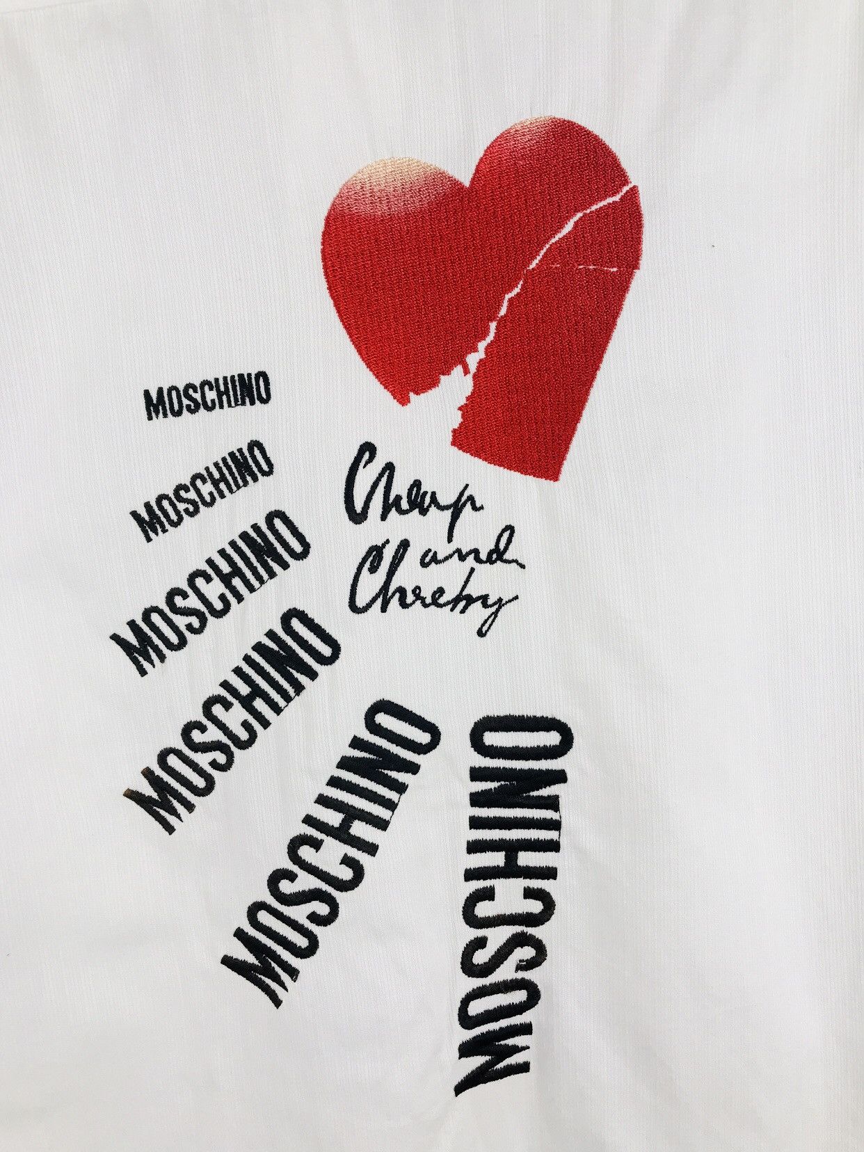 Moschino ❌Last Drop❌MOSCHINO PAN SHIRT LONG SLEEVE Size 40R - 9 Thumbnail
