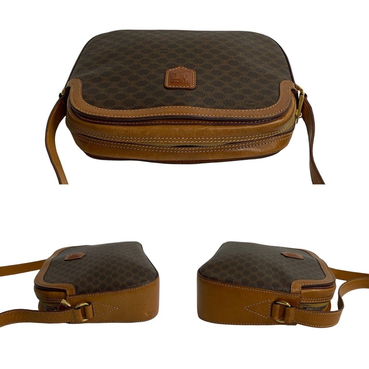 Celine Celine Shoulder Bag Brown Leather Size ONE SIZE - 5 Thumbnail