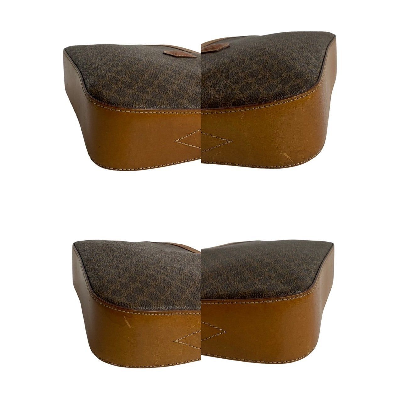 Celine Celine Shoulder Bag Brown Leather Size ONE SIZE - 7 Thumbnail