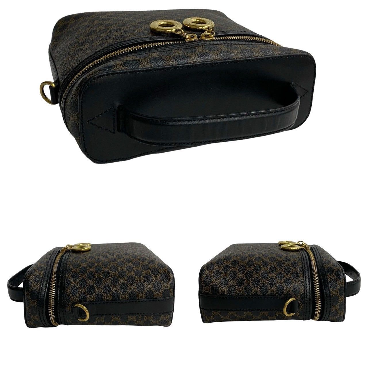 Celine Celine Shoulder Bag Black Leather Size ONE SIZE - 5 Thumbnail