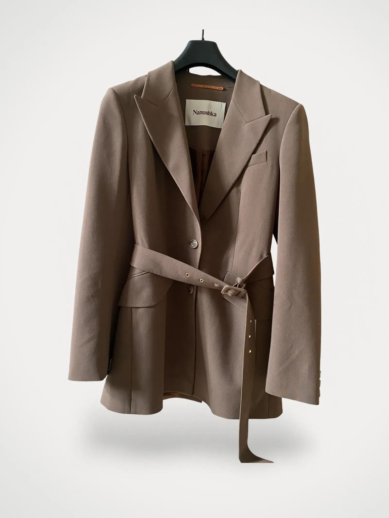 Zara Nanushka Abbigliamento Nanushka Piumino Crop Con Cappuccio