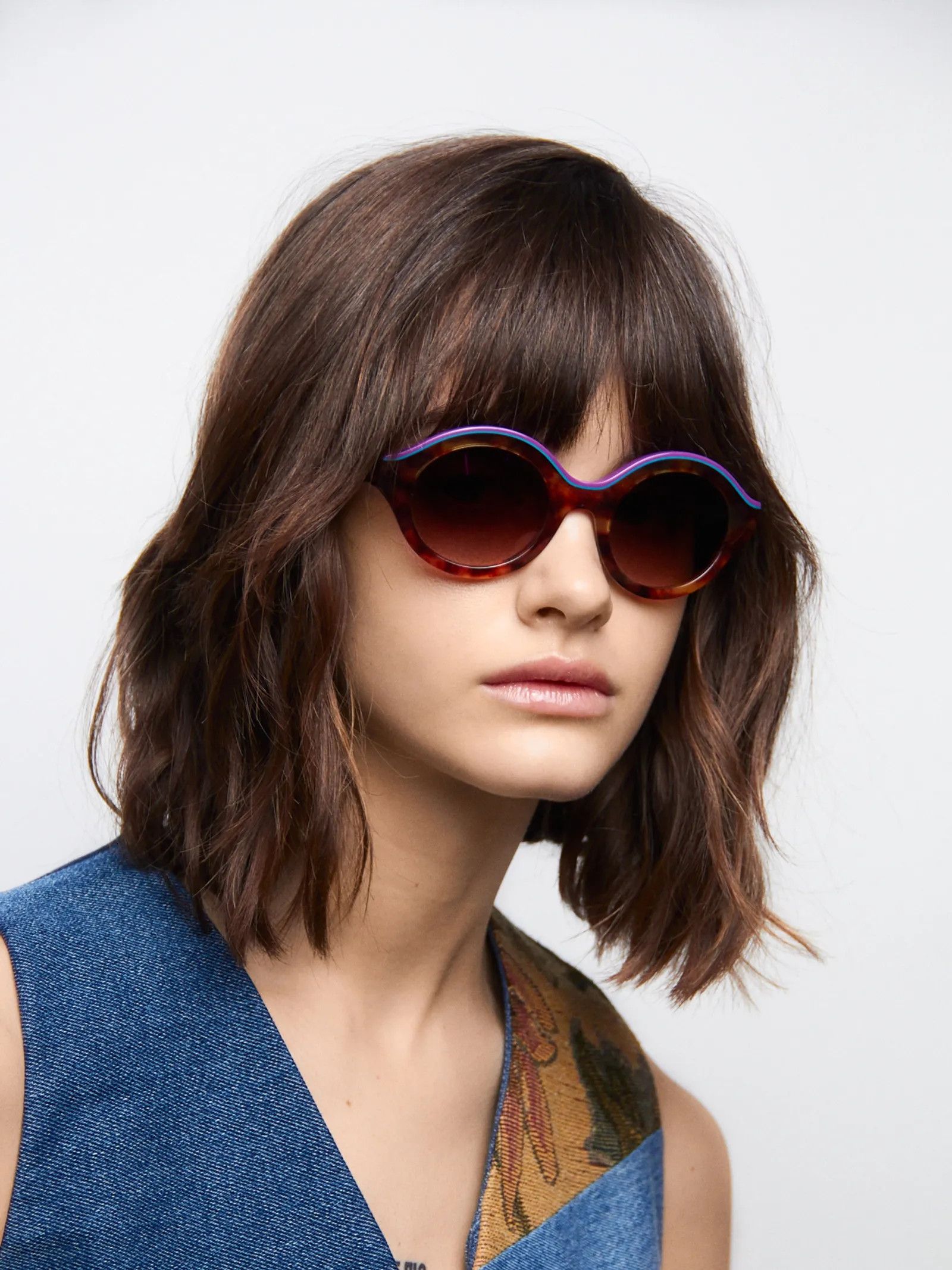Alain Mikli Alain Mikli A05019 Havana Sunglasses Size ONE SIZE - 3 Thumbnail