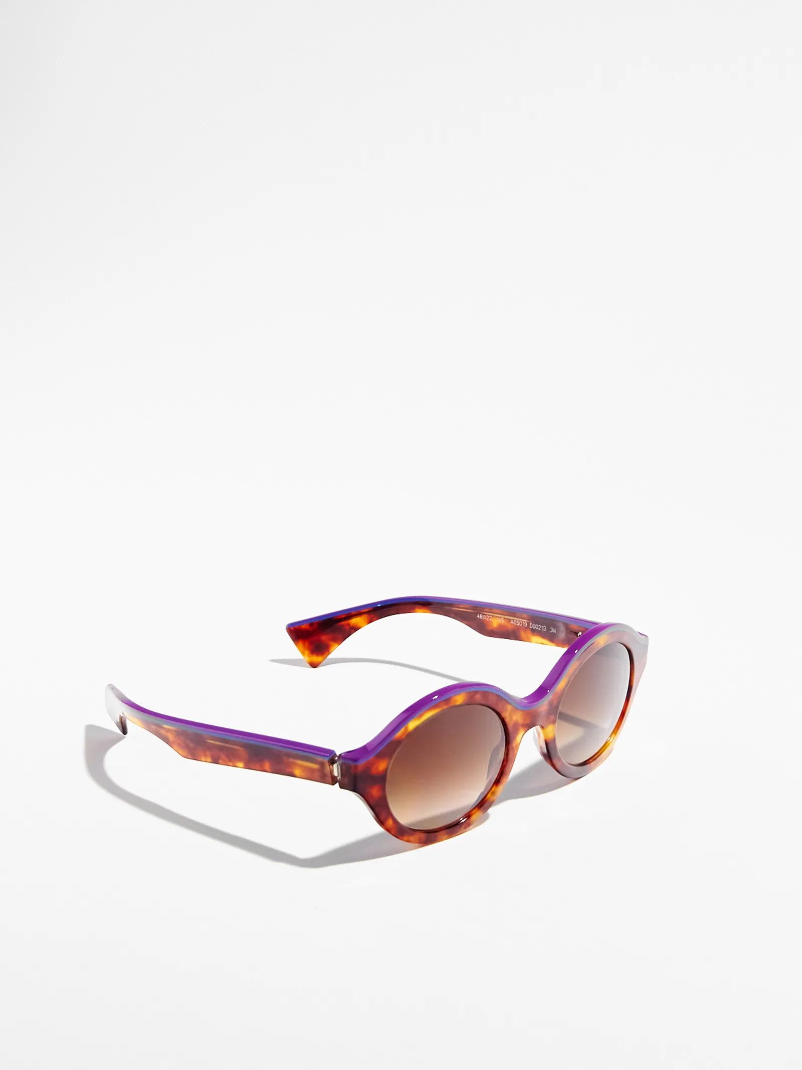 Alain Mikli Alain Mikli A05019 Havana Sunglasses Size ONE SIZE - 5 Thumbnail