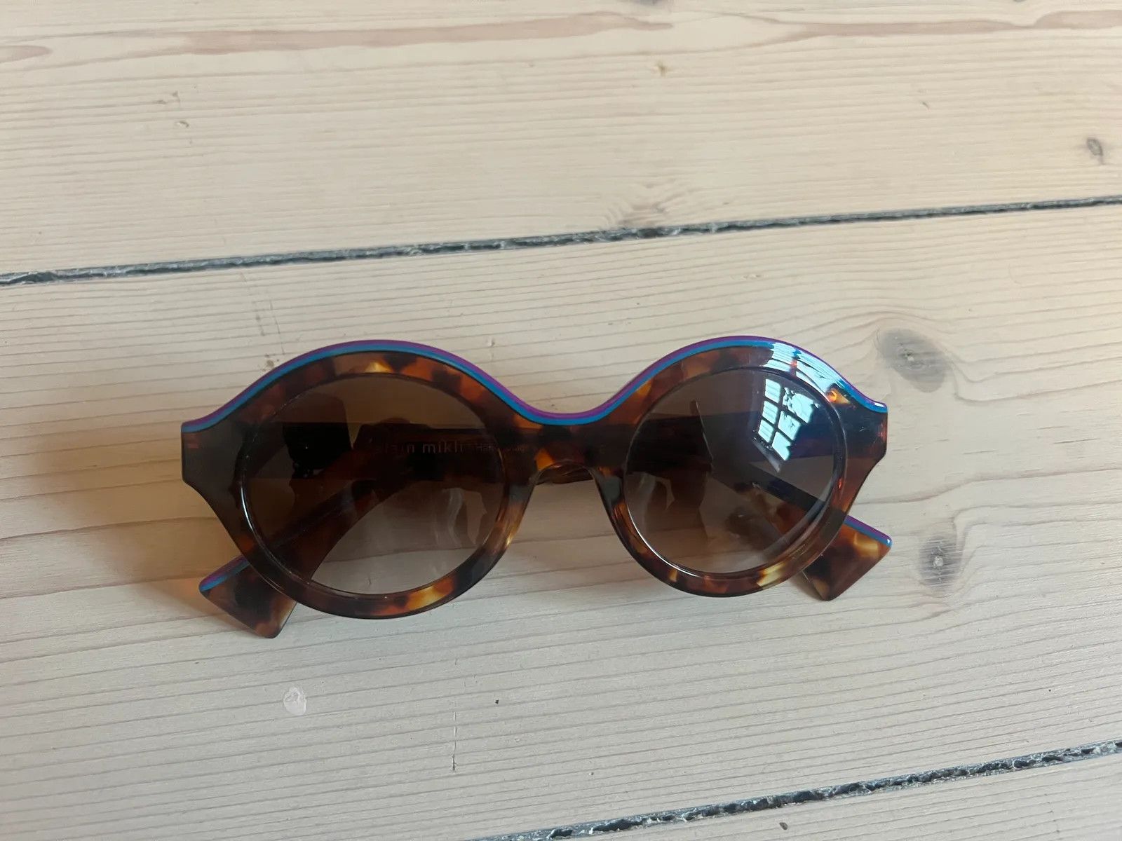 Alain Mikli Alain Mikli A05019 Havana Sunglasses Size ONE SIZE - 4 Thumbnail