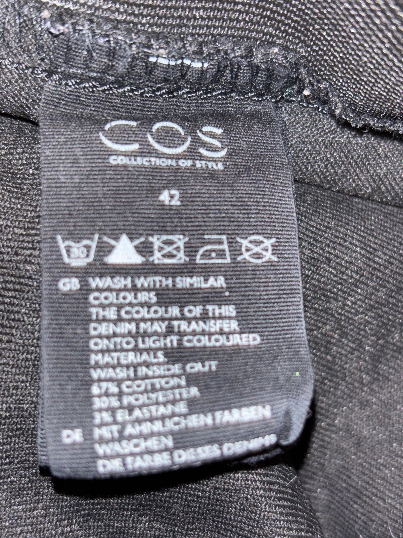 Cos Cos Pants Size 30" / US 8 / IT 44 - 3 Thumbnail
