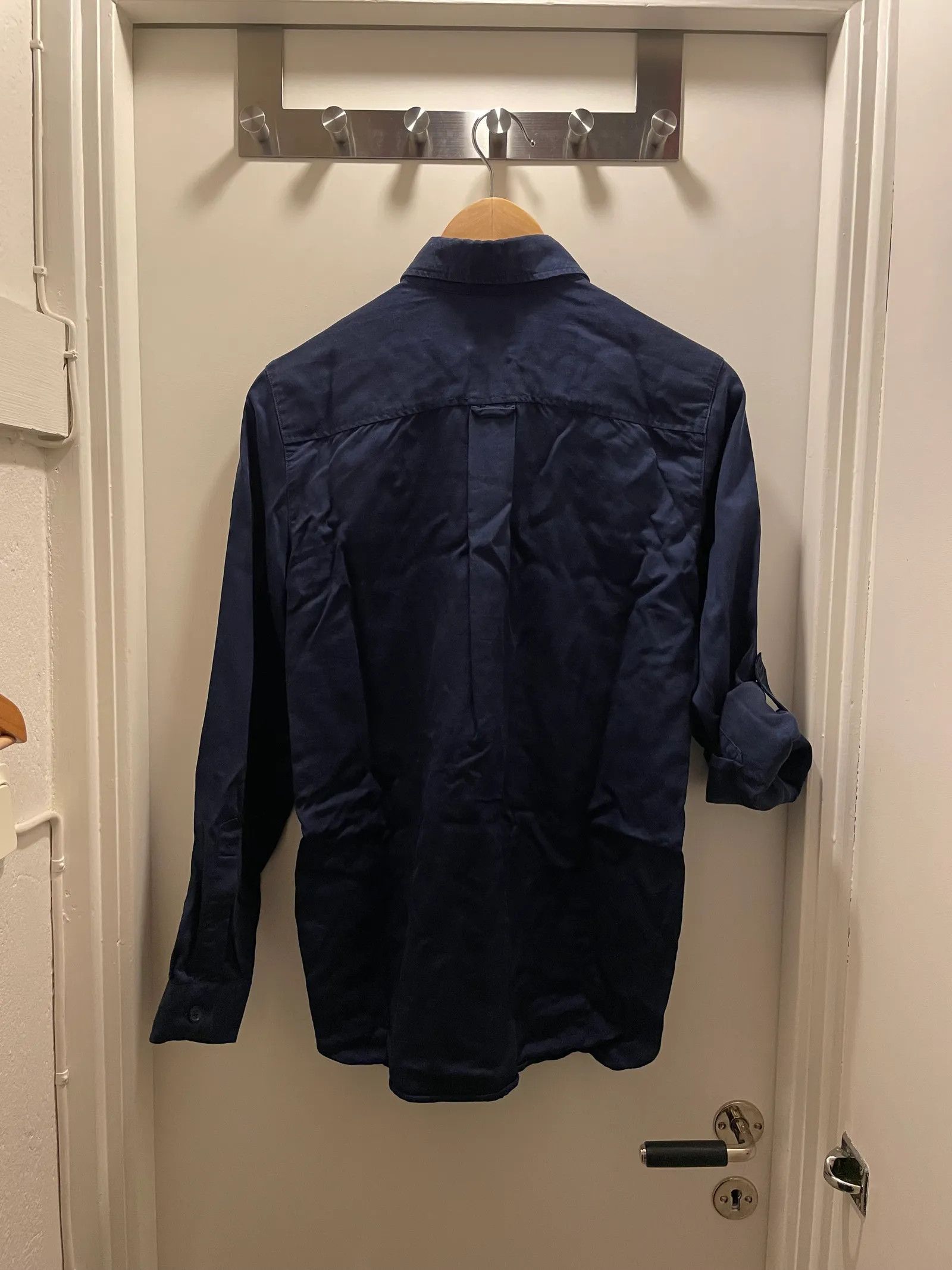 Other THE SHIRT FACTORY Navy Shirt Shirt Size XS / US 0-2 / IT 36-38 - 3 Thumbnail