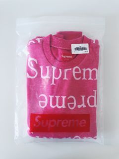 Supreme Jacquard Logo Crewneck | Grailed