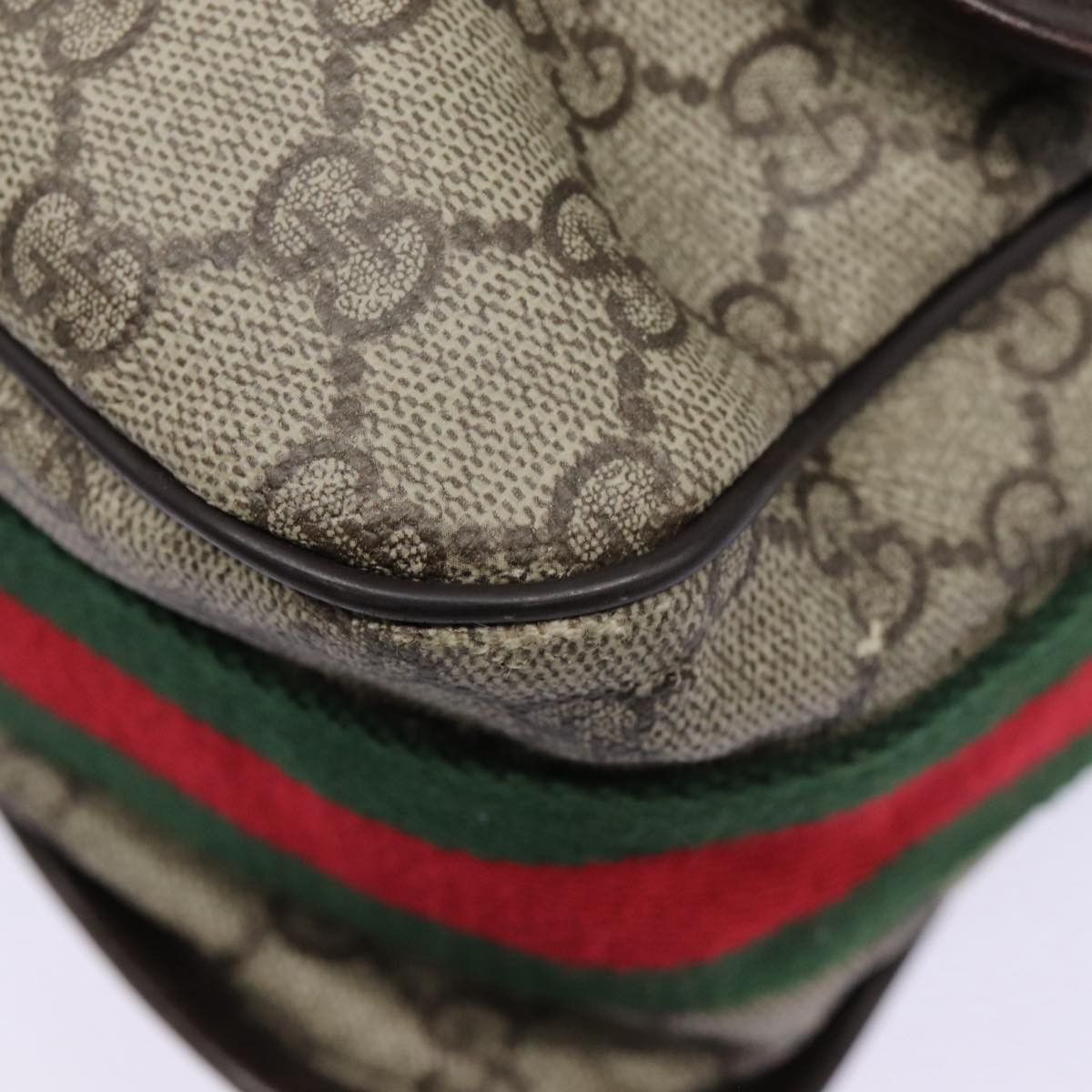 Gucci Messenger Beige Canvas Shoulder Bag (Pre-Owned) Size ONE SIZE - 11 Thumbnail