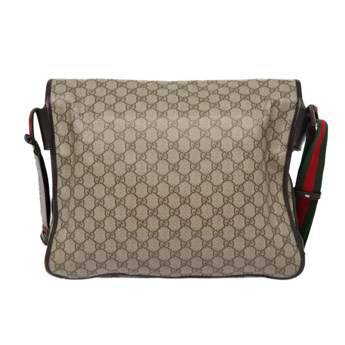Gucci Messenger Beige Canvas Shoulder Bag (Pre-Owned) Size ONE SIZE - 3 Thumbnail