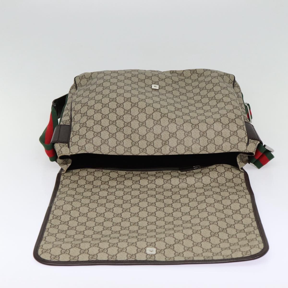 Gucci Messenger Beige Canvas Shoulder Bag (Pre-Owned) Size ONE SIZE - 16 Thumbnail