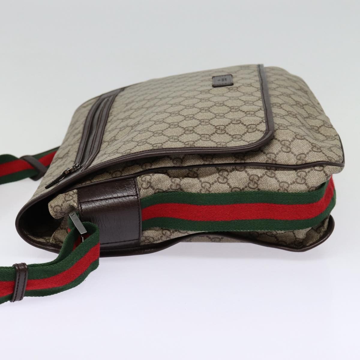Gucci Messenger Beige Canvas Shoulder Bag (Pre-Owned) Size ONE SIZE - 4 Thumbnail