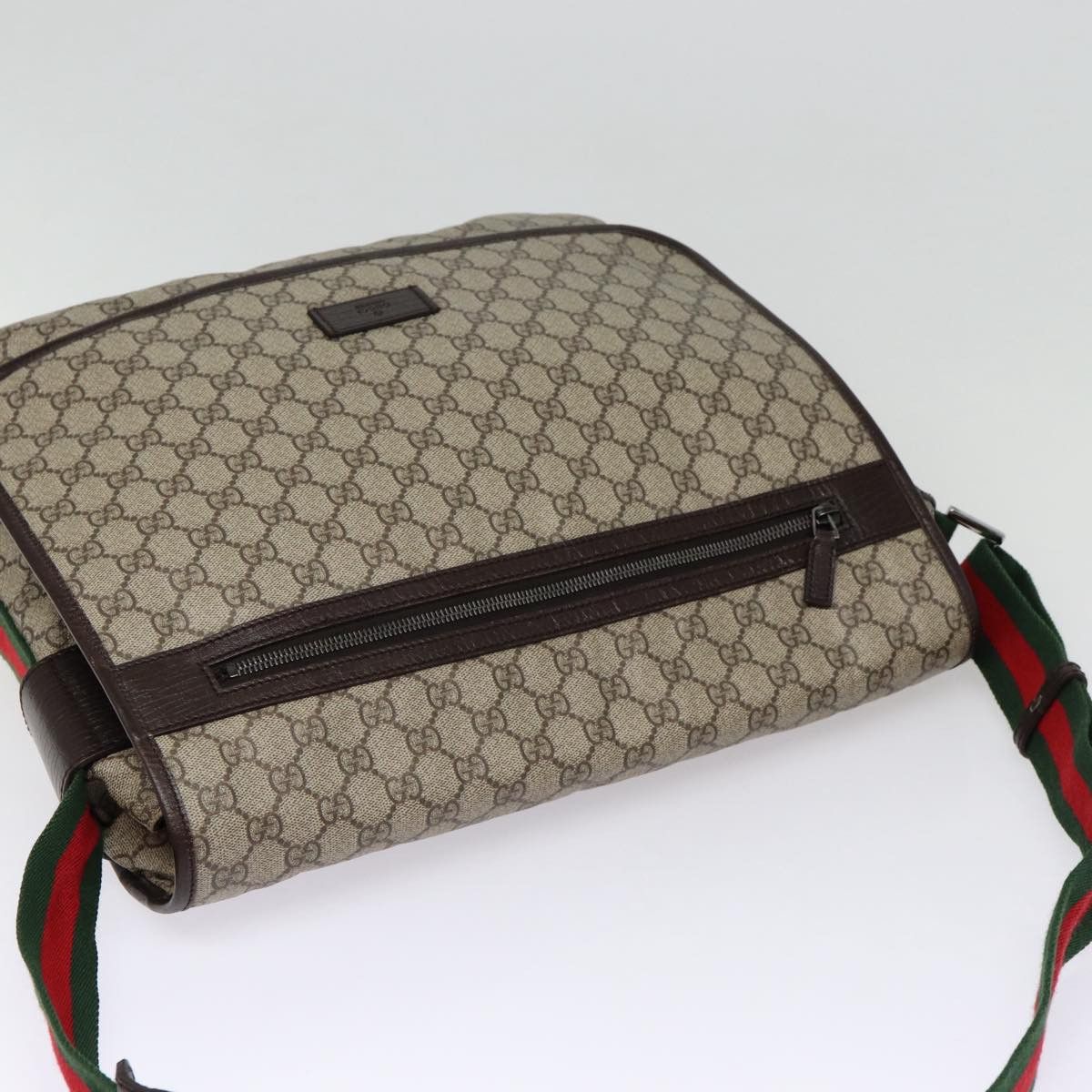 Gucci Messenger Beige Canvas Shoulder Bag (Pre-Owned) Size ONE SIZE - 6 Thumbnail