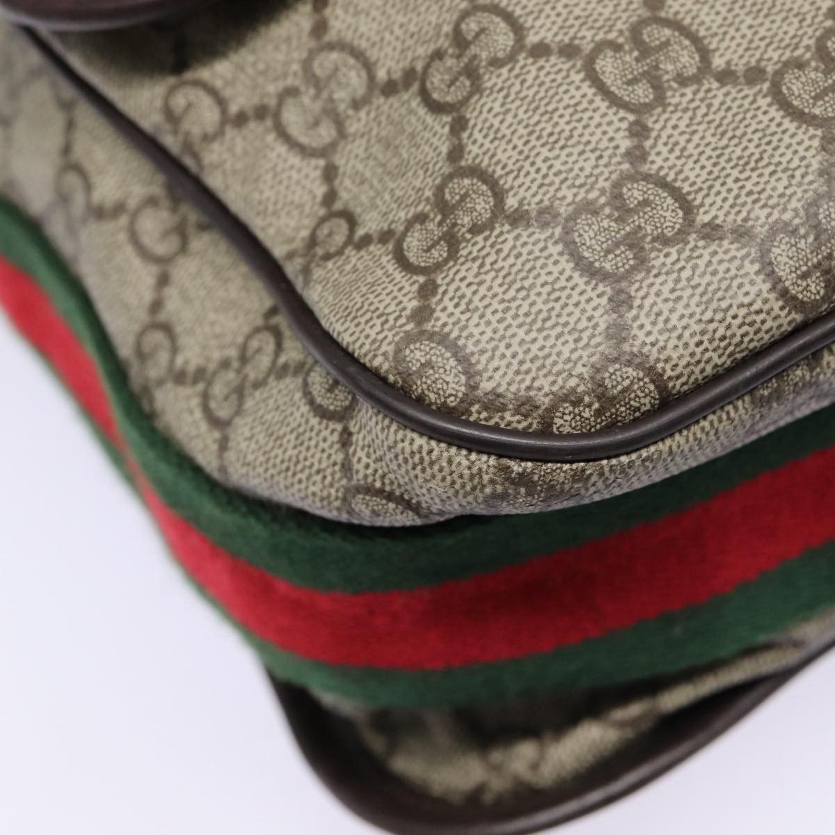 Gucci Messenger Beige Canvas Shoulder Bag (Pre-Owned) Size ONE SIZE - 10 Thumbnail