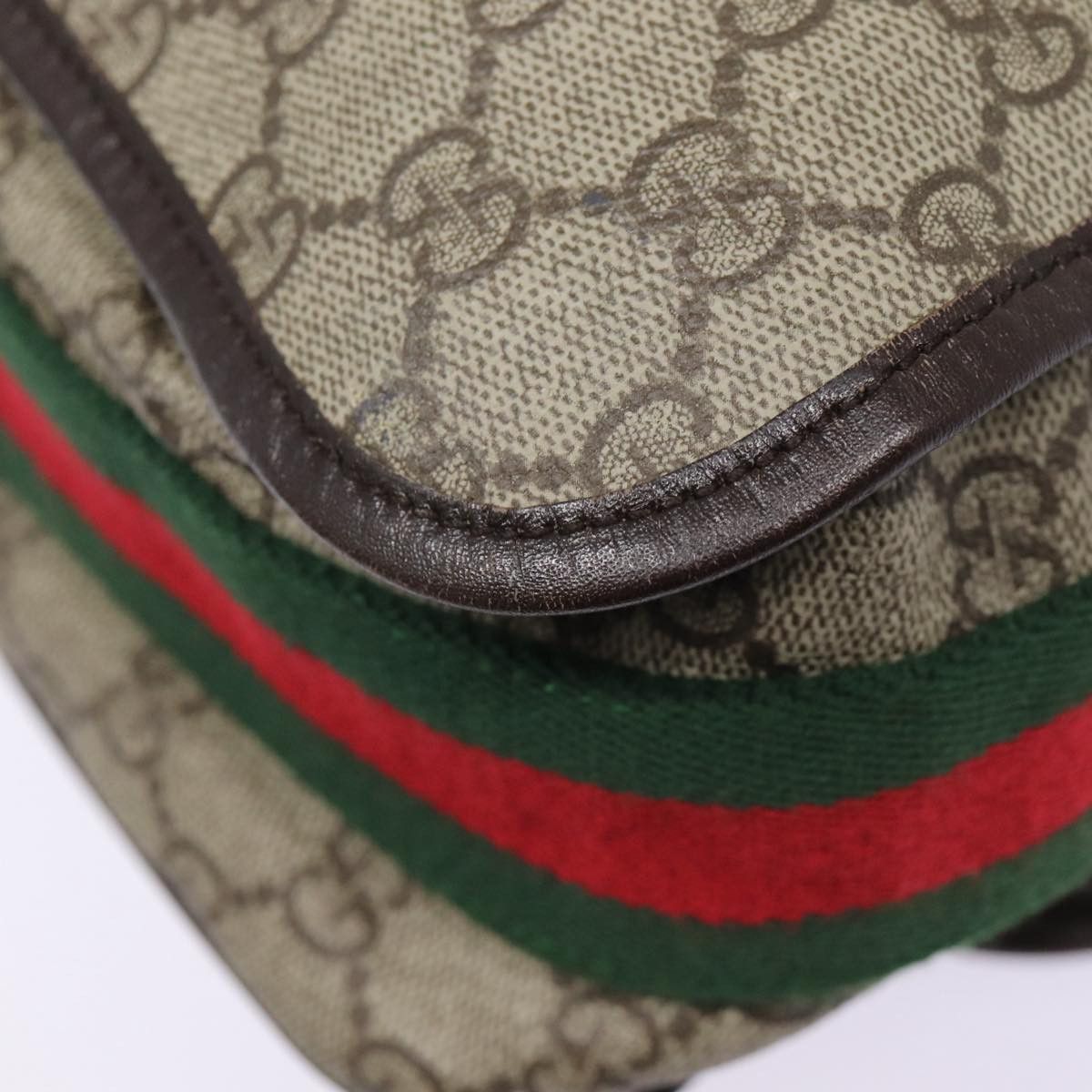 Gucci Messenger Beige Canvas Shoulder Bag (Pre-Owned) Size ONE SIZE - 13 Thumbnail