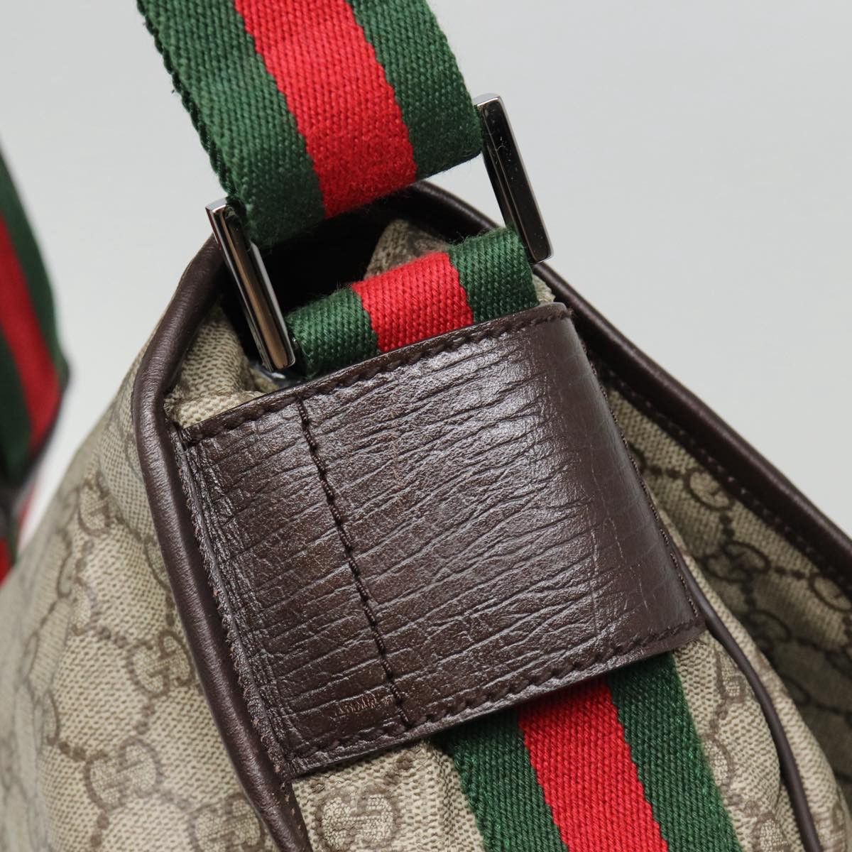 Gucci Messenger Beige Canvas Shoulder Bag (Pre-Owned) Size ONE SIZE - 14 Thumbnail
