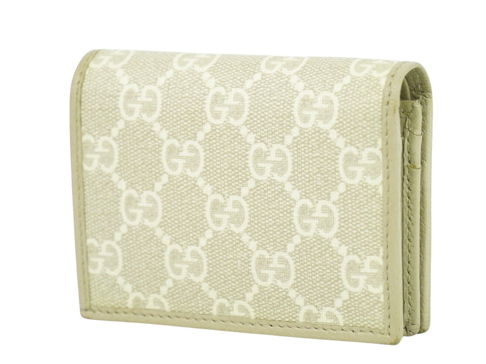 Gucci Horsebit Beige Canvas Wallet (Pre-Owned) Size ONE SIZE - 2 Thumbnail