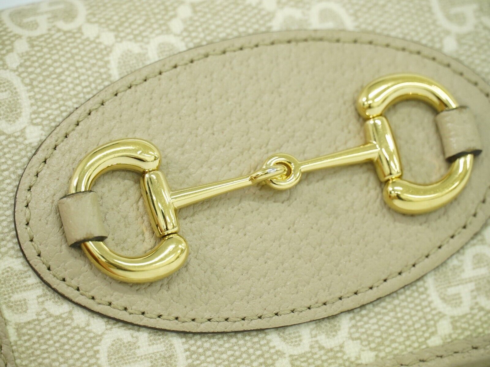 Gucci Horsebit Beige Canvas Wallet (Pre-Owned) Size ONE SIZE - 9 Thumbnail