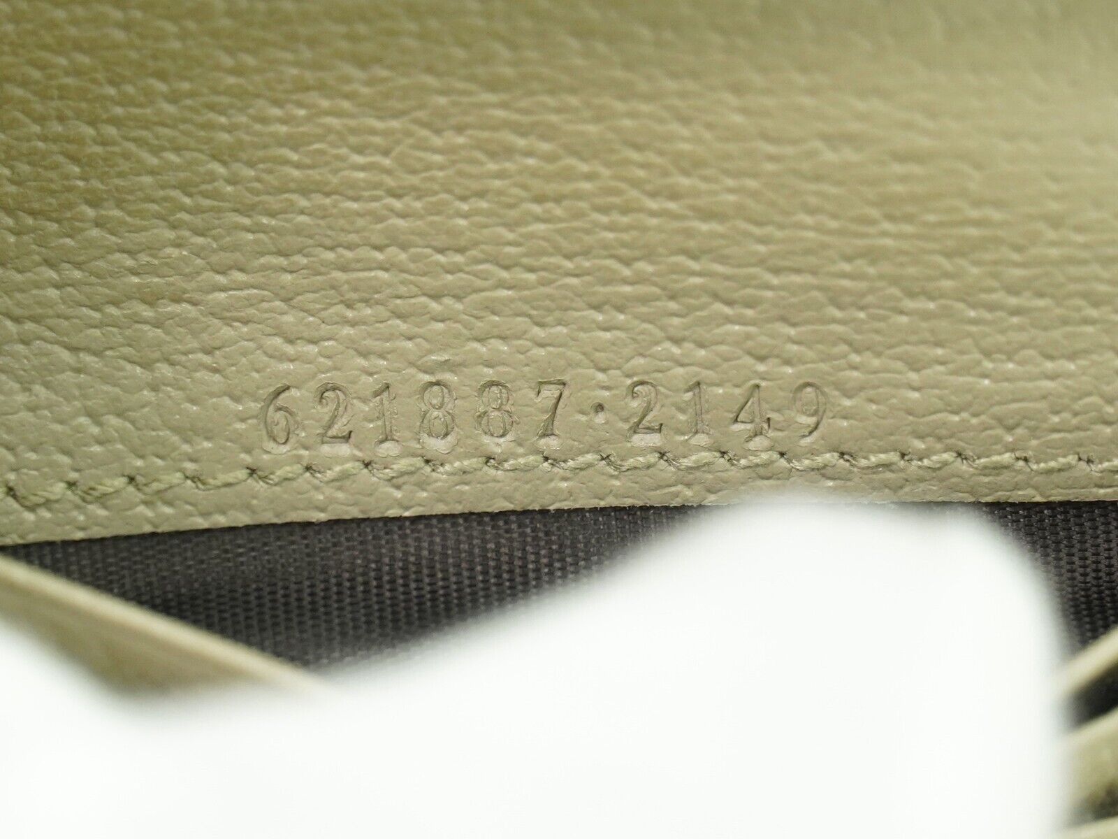 Gucci Horsebit Beige Canvas Wallet (Pre-Owned) Size ONE SIZE - 5 Thumbnail
