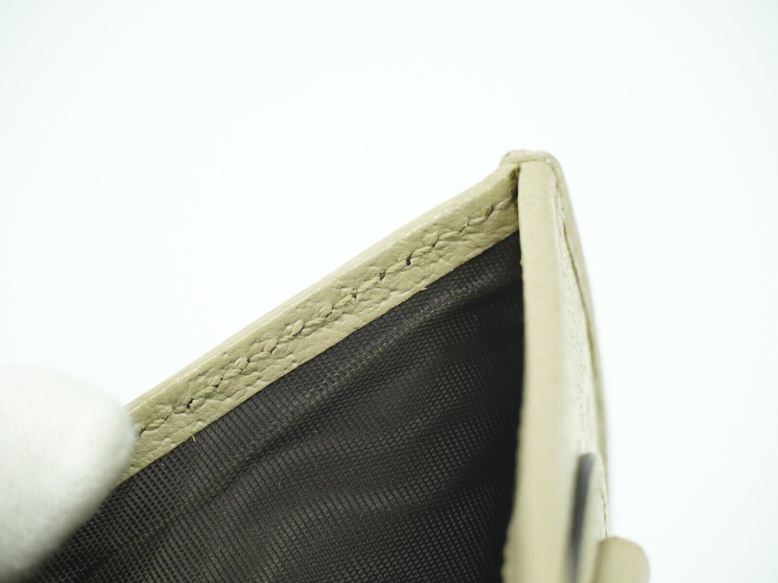 Gucci Horsebit Beige Canvas Wallet (Pre-Owned) Size ONE SIZE - 14 Thumbnail