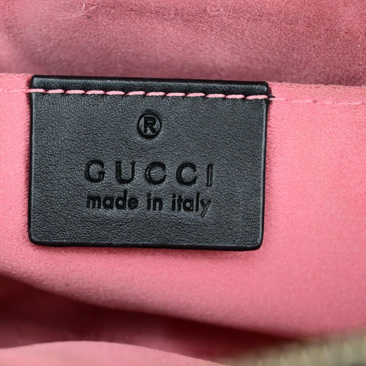 Gucci Gg Marmont Black Velvet Clutch Bag (Pre-Owned) Size ONE SIZE - 9 Thumbnail