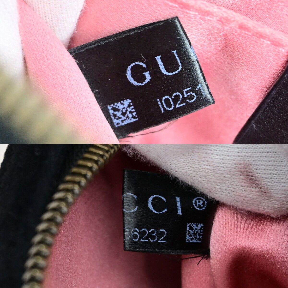 Gucci Gg Marmont Black Velvet Clutch Bag (Pre-Owned) Size ONE SIZE - 11 Thumbnail