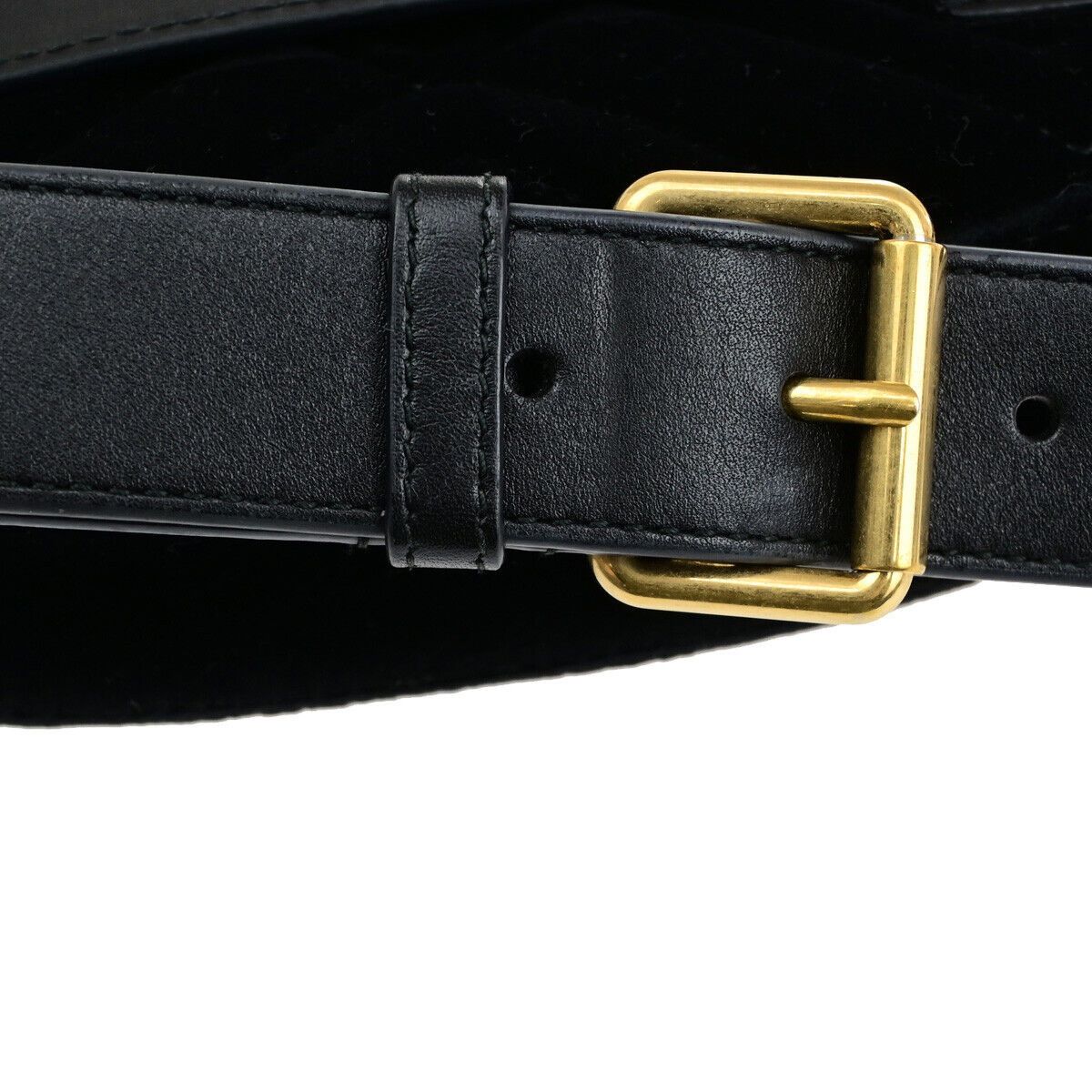 Gucci Gg Marmont Black Velvet Clutch Bag (Pre-Owned) Size ONE SIZE - 14 Thumbnail