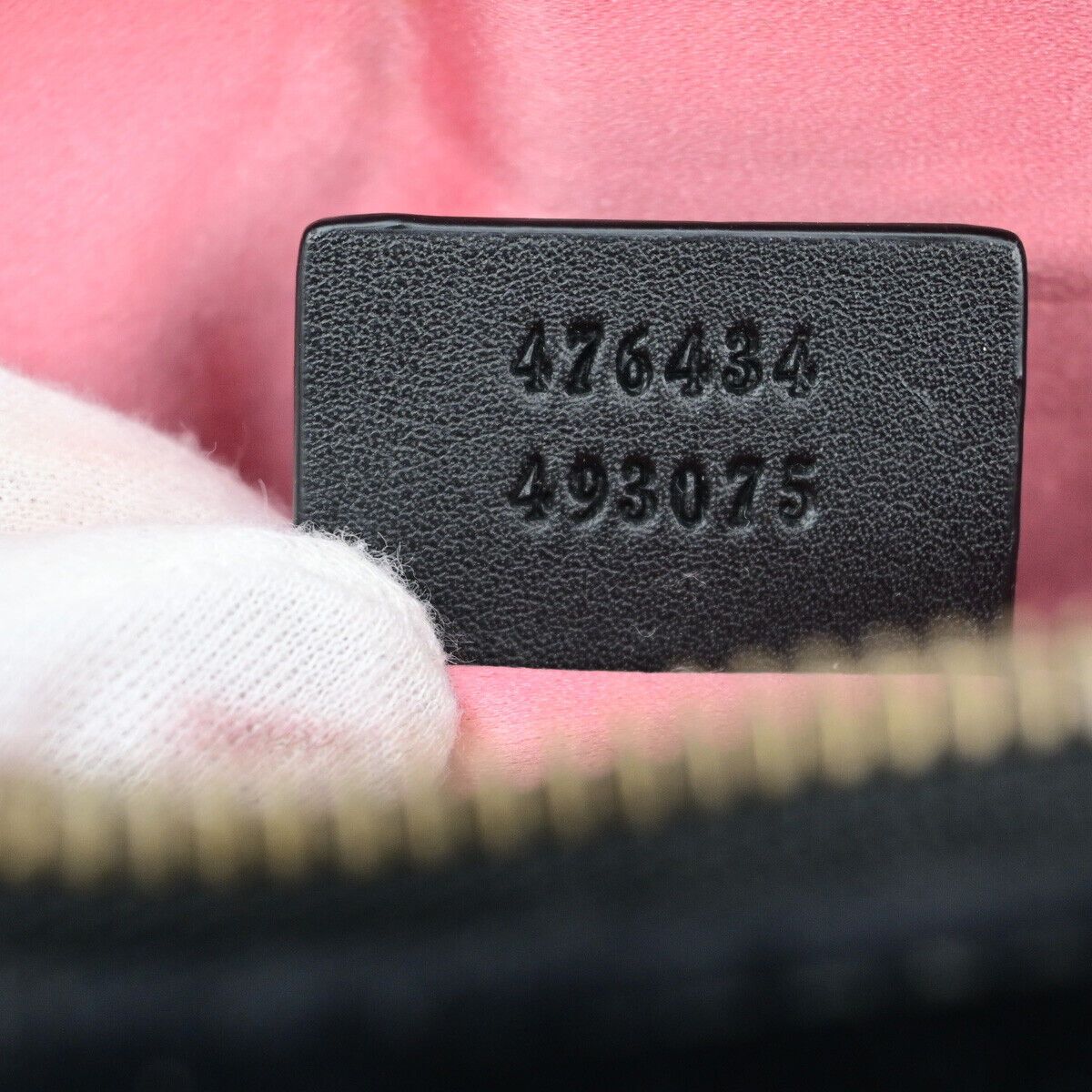 Gucci Gg Marmont Black Velvet Clutch Bag (Pre-Owned) Size ONE SIZE - 8 Thumbnail