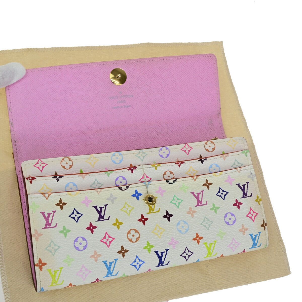 Louis Vuitton Sarah White Canvas Wallet (Pre-Owned) Size ONE SIZE - 11 Thumbnail