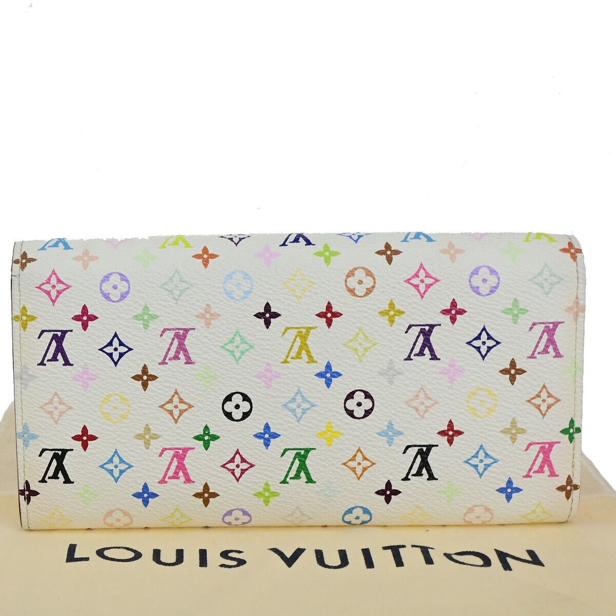 Louis Vuitton Sarah White Canvas Wallet (Pre-Owned) Size ONE SIZE - 2 Thumbnail