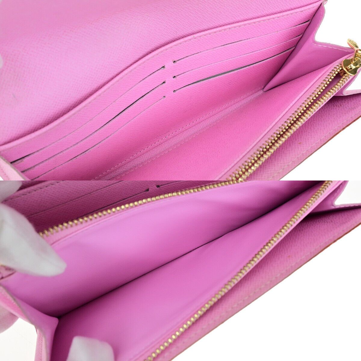Louis Vuitton Sarah White Canvas Wallet (Pre-Owned) Size ONE SIZE - 16 Thumbnail