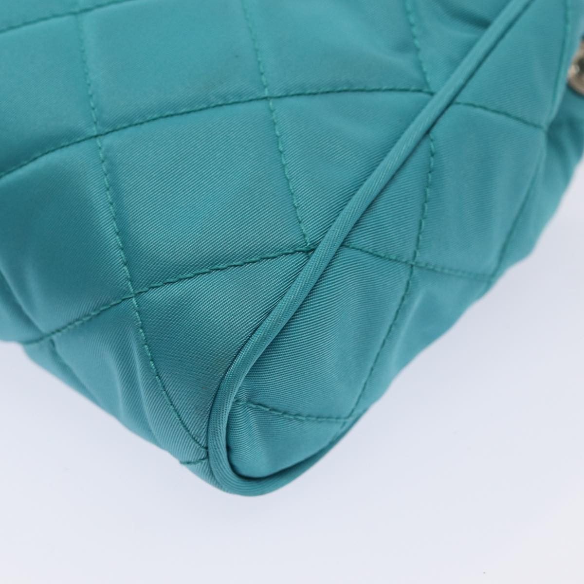 Prada Tessuto Blue Synthetic Shoulder Bag (Pre-Owned) Size ONE SIZE - 20 Thumbnail