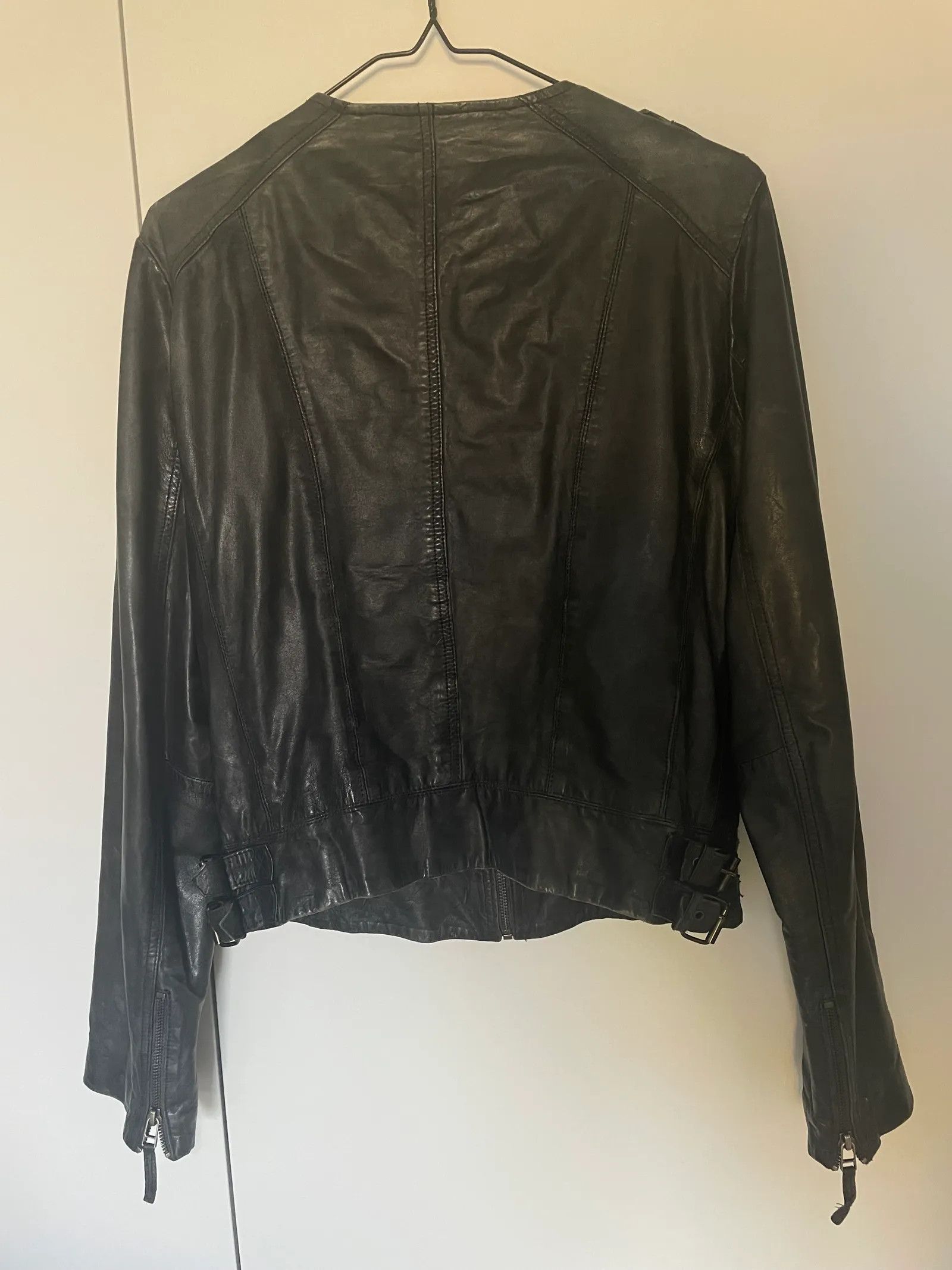 JOFAMA Jofama Leather Jacket Size S / US 4 / IT 40 - 4 Thumbnail