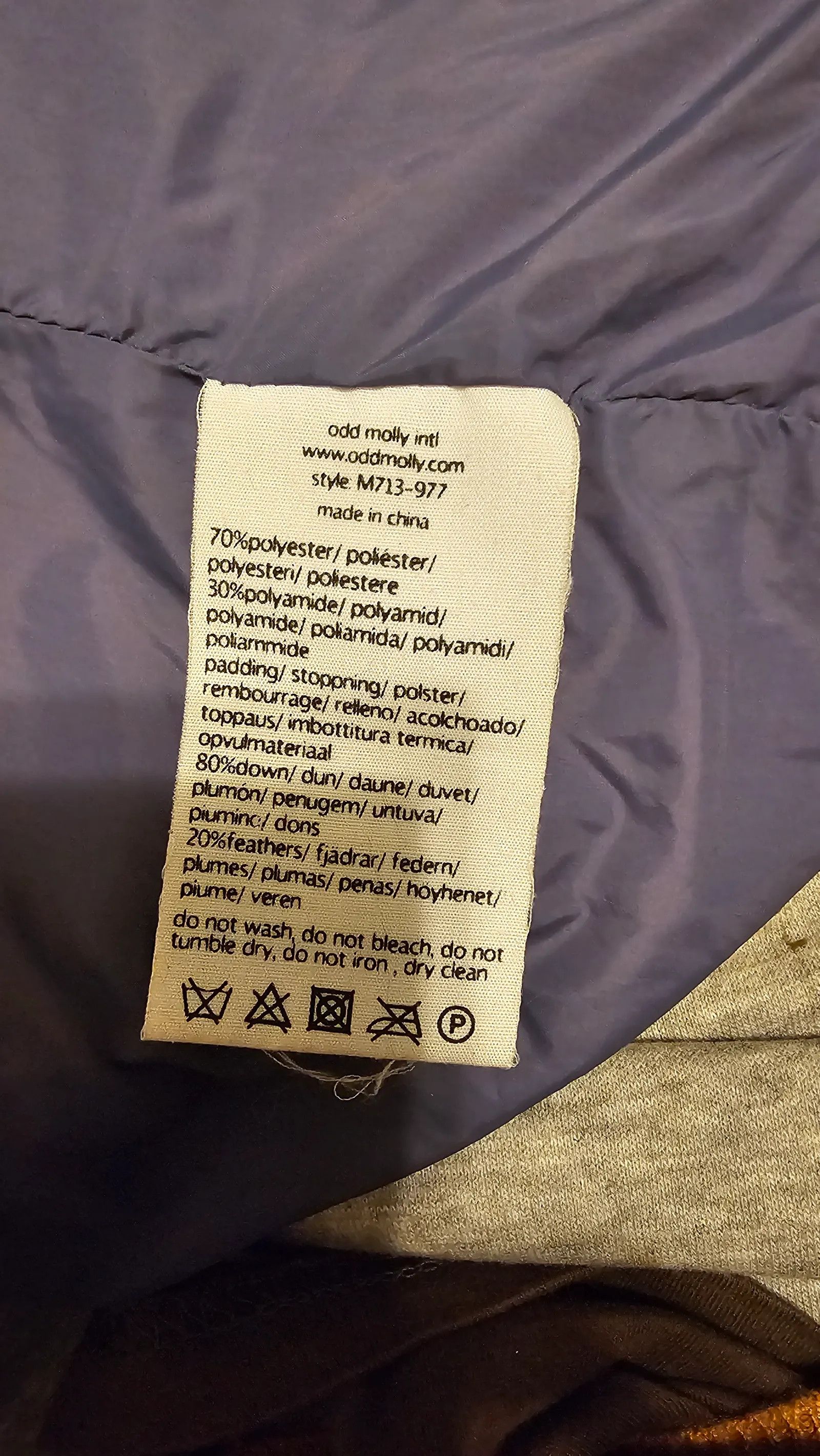 Odd Molly Odd Molly M713-977 Down Jacket Size S / US 4 / IT 40 - 3 Thumbnail