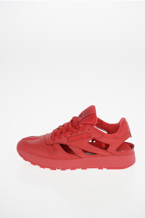 Maison Margiela × Reebok Maison Margiela Reebok Men's Leather Project TABI Sneakers with Cutout Size US 10 / EU 43 - 2 Thumbnail