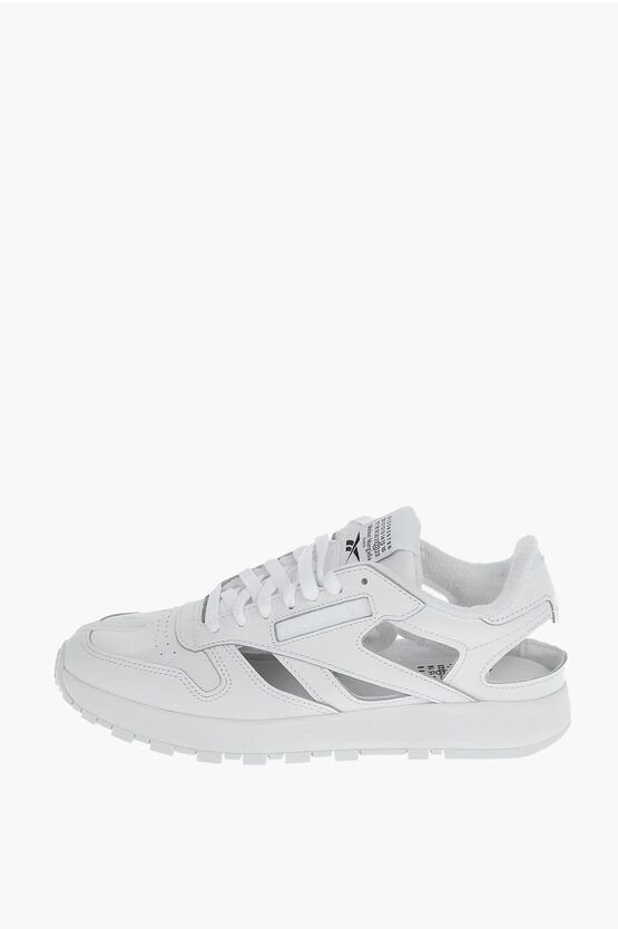 Maison Margiela × Reebok Maison Margiela Reebok Men's Leather TABI Sneakers with Cutout Size US 11 / EU 44 - 2 Thumbnail