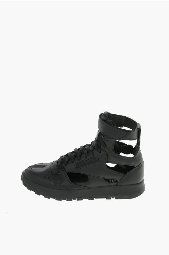 Maison Margiela × Reebok Maison Margiela Reebok Men's Leather TABI High Sneakers with Cutout Size US 7 / EU 40 - 2 Thumbnail
