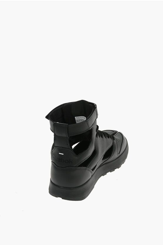 Maison Margiela × Reebok Maison Margiela Reebok Men's Leather TABI High Sneakers with Cutout Size US 10 / EU 43 - 3 Thumbnail