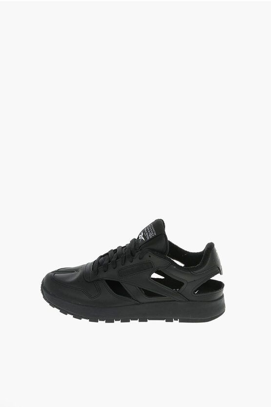 Maison Margiela × Reebok Maison Margiela Reebok Men's Leather TABI Sneakers with Cutout Size US 6 / EU 39 - 2 Thumbnail