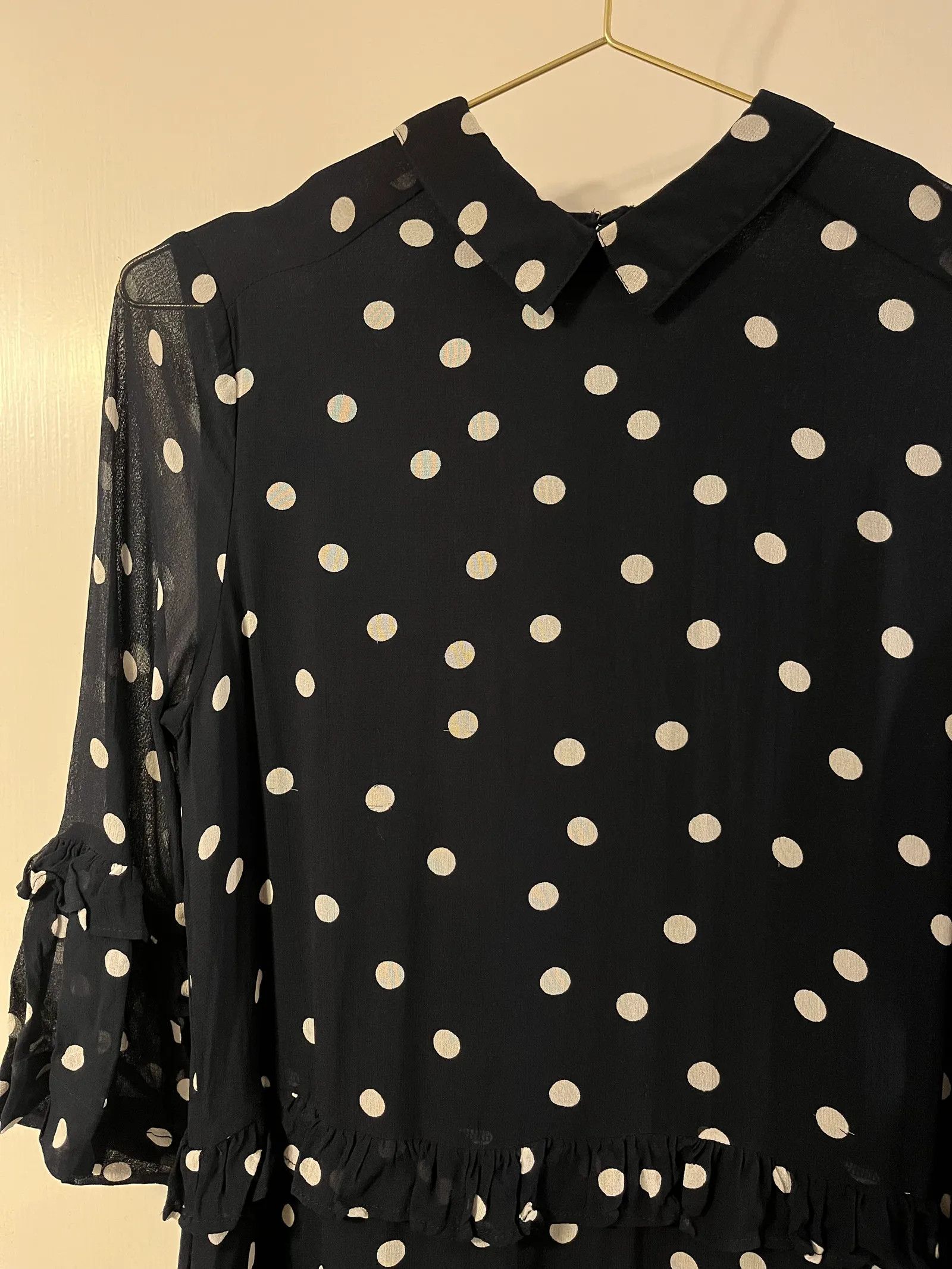 Ganni Ganni Marceau Georgette Dress Size XS / US 0-2 / IT 36-38 - 5 Thumbnail
