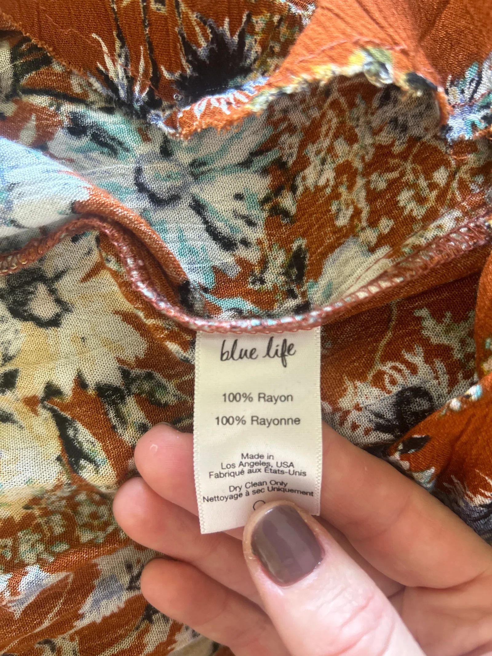 Other Blue life Skirt Size 27" / US 4 / IT 40 - 3 Thumbnail