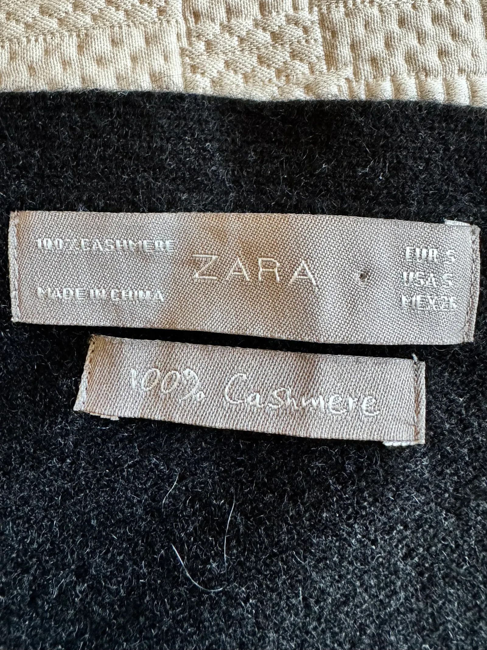 Zara Zara Kashmircardigan Cardigan Size S / US 4 / IT 40 - 2 Thumbnail
